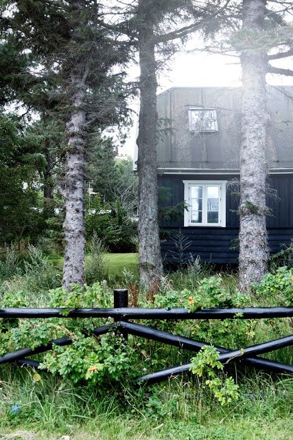 Black Danish summer house - via Coco Lapine